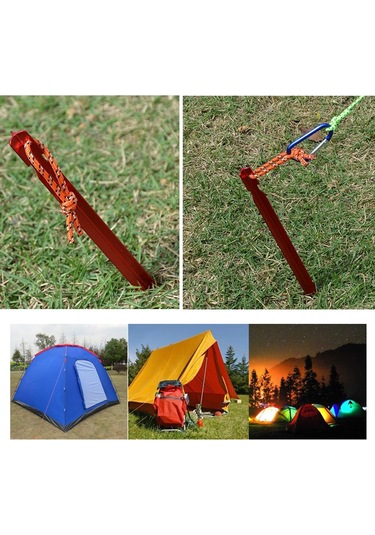 Suntek 10 Paket Ağır Hizmet Çadır Gölgelik Kamp Kırmızı