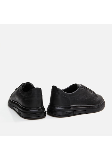 Hotiç Hakiki Deri Siyah Kadın Spor Ayakkabı 01ayh294550a100 Siyah