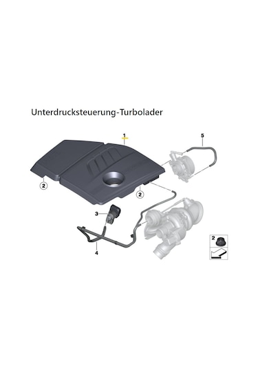 BMW 3 SERİSİ F30 TWİN POWER TURBO MOTOR KORUMA KAPAĞI.
