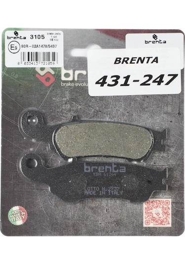 Brenta Ft 3105 Organik Fren Balatası