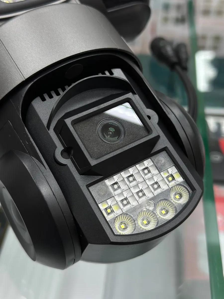 6mp Üçlü Lens 4g Sım Kartlı Ptz Kamera: 360 Dönebilen Panoramik, 7/24 Kesintisiz Kayıt, Hareket Algılama Ve Sesli Alarm, Gece Görüş, Su Geçirmez