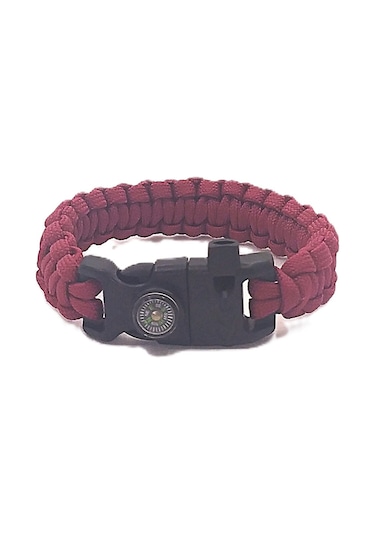 Dağcı Paracord Bileklik Kırmızı Diğer