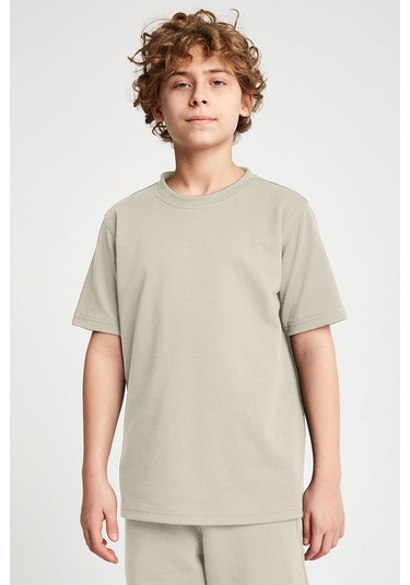 Lescon Çocuk Kısa Kol T-shirt 25s-3260-25n SARI
