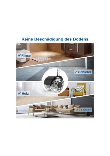 Özel Teklifler Ofis Koltukları Ve Oyun Koltukları İçin Her Zemine Uygun Yedek Tekerlekler Diğer