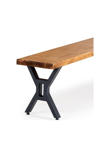 T.concept Florawood Doğal Ladin Ahşap Bank 140 Cm