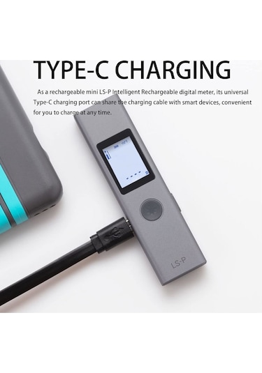 Peeq Earldom Ls-p Lazer Dijital Mesafe Ölçer 40 M