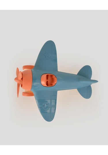 Mavi Bej Pırpır Uçak