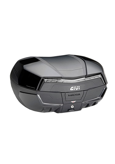 Gıvı V58nntb Motosiklet Arka Çanta Gri Reflektörlü Siyah