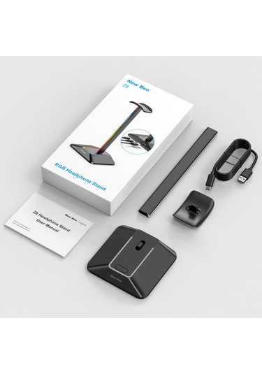 Başlık İçi Kulaklık Standı, Rgb Işık Efekti