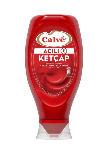 Calve Ketçap Acılı 600 G