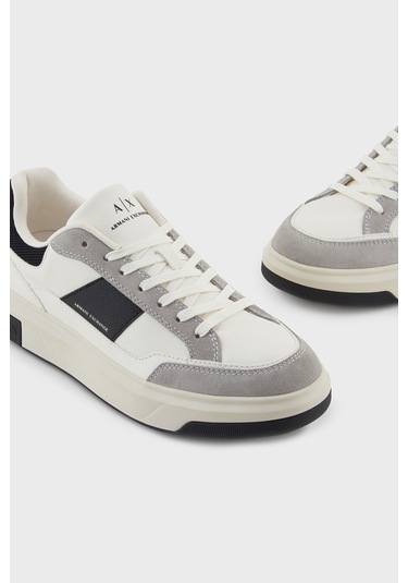 Armani Exchange Erkek Ayakkabı Xm001720 Af17529 M0017 Beyaz-siyah Beyaz-siyah Armani Exchange Erkek Ayakkabı Xm001720 Af17529 M0017 Beyaz-siyah Beyaz-siyah