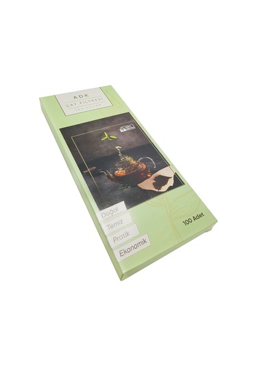 Adk 5 Paket 100 Lü Çay Filtresi Torbası Demlik Filtre Cin354-5