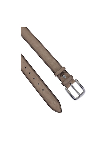 Tamer Tanca Erkek Hakiki Deri Taupe Süet Spor Kemer 171 2003 Erk Kmr Y25 Taupe Suet Tarçın