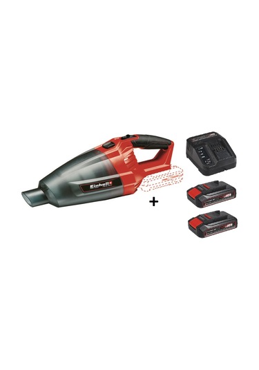Einhell TE-VC 18 Li Akülü El Süpürgesi + 2 x 2.5 Ah Starter Kit