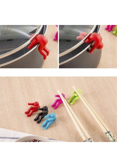 Xindoker 2'li Silikon Çok Amaçlı Tutucu: Telefon Desteği Ve Taşma Engeli - Siyah