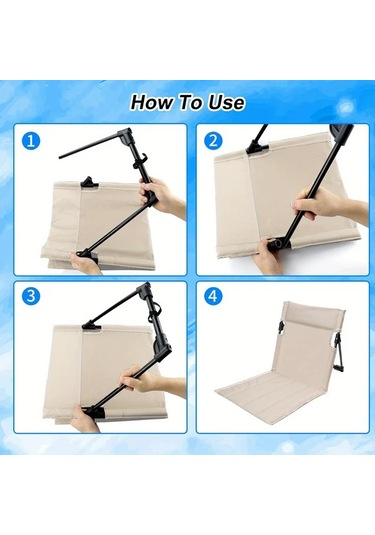 Sinuoshop Siyah 3ü 1 Açılır Havuz Şezlongu Taşınabilir Oxford Kumaş Demir Çerçeve Siyah