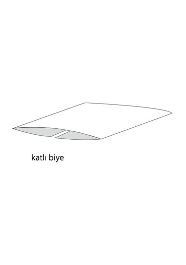 Biye Ekoseli Katlı E05 Yeşil 2 Cm 25 Metre %65 Koton %35 Polyeste