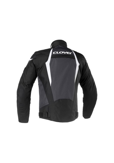 Clover Airblade-3 Kısa Kadın Mont - Siyah / Beyaz