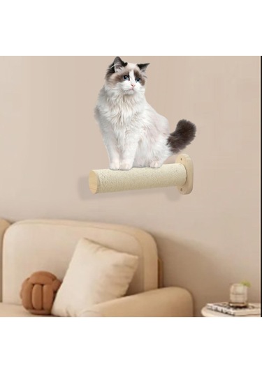 Suntek Duvara Monte Kedi Tırmalama Direği Yerden Uzunluk-295mm