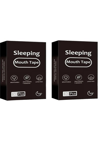 Dropshipping 30/60/90/150 Adet Ağız Bandı Uyku Şeridi Anti-horlama Ağız Solunum Bandı Uykuyu Geliştirmek İçin Ağız Yakın Çıkartmalar Fildişi