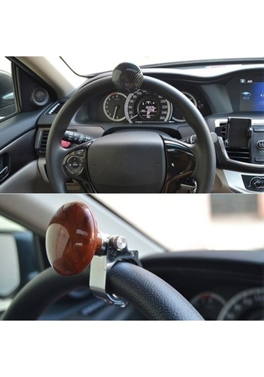 Novahub Universal Oto Power Direksiyon Topu, Yeni Tasarım Siyah