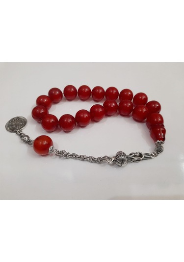 Soma Tesbih Osmanlı Benzetmesi Efe Boy Maskot Ateş Kehribar Tesbih 15 x 15 CM