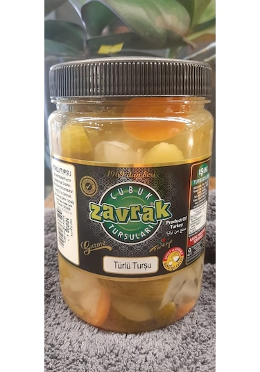 Zavrak Çubuk Turşuları Karışık Turşu 1 L