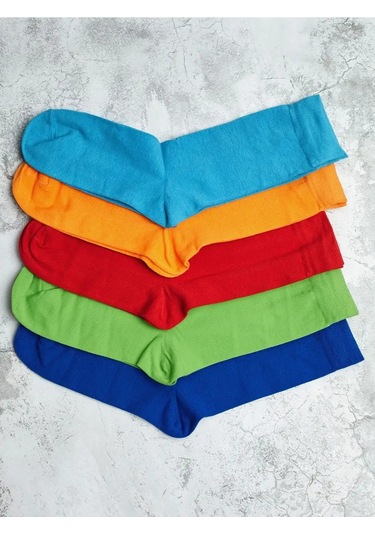 John Jeniford Hediye Paketinde 5 Çift Çorap Seti 53900650 Kırmızı