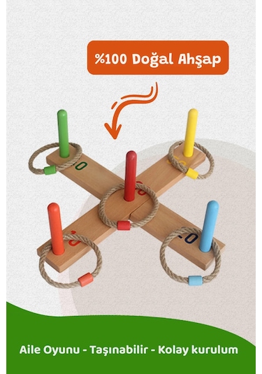 Halka Atma Oyunu - Eğlenceli Ve Eğitici Aile Oyunu