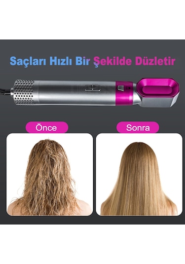 5 İn1 Çok Fonksiyonlu Saç Şekillendirici