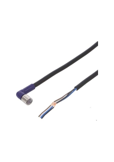 Omron Xs3f-lm8pvc4a2m M8 Açılı Soketli Sensör Kablosu 2m