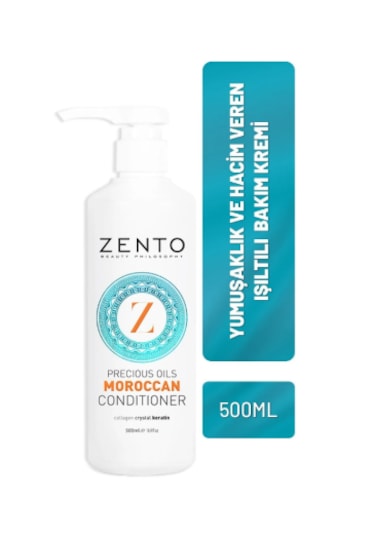 Zento Moroccan Onarıcı Nem Veren Saç Bakım Kremi 500 ML