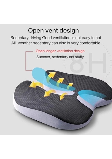 Liangmei Yastık Kaymaz Ortopedik Bellek Köpük Prostat Yastık