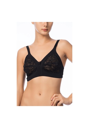 Kadın Siyah Minimizer Sütyen 352 001