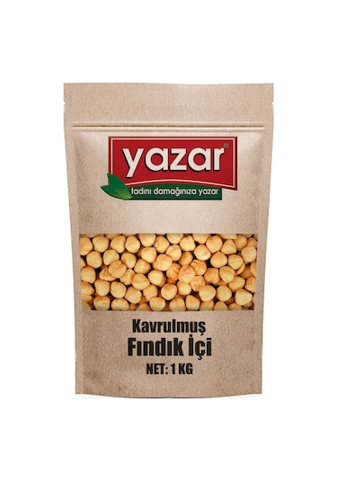 Yazar Kuruyemiş Kavrulmuş Fındık İçi 1 KG