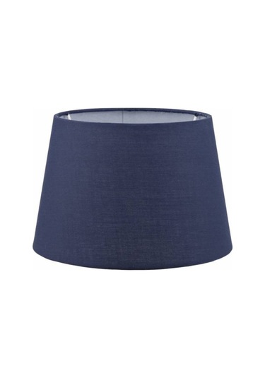 Lacivert Abajur Başlığı Çap 35 Cm Konik A869 Lacivert