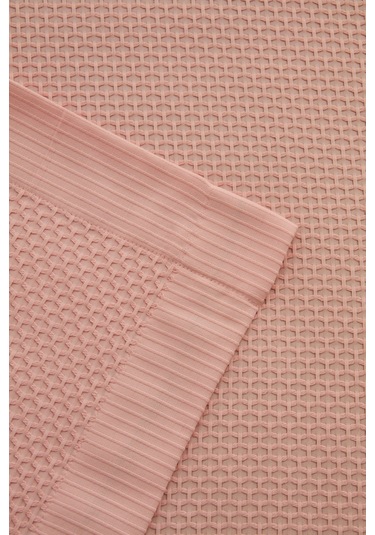 Kaşmir Home Nora %100 Pamuk Çift Kişilik Pike Rose Rose