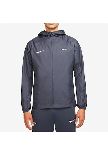 Nike M Nk F.c. Dri-fit Awf Erkek Yağmurluk Lacivert