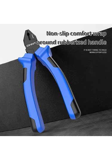 Xuweiwei 6 Inç Tel Makas Ve Çok Amaçlı Uç Pens %30 Kaldıraçlı Kaymaz Saplı Çelik