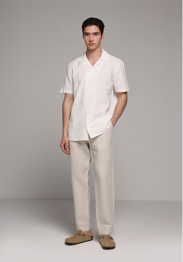 Colin's Colins Regular Fit Orta Bel Düz Paça Erkek Taş Pantolon Cl1079999 Q1.v1 Stn