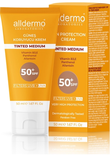 Alldermo Tinted Medium Krem SPF50 50 ML