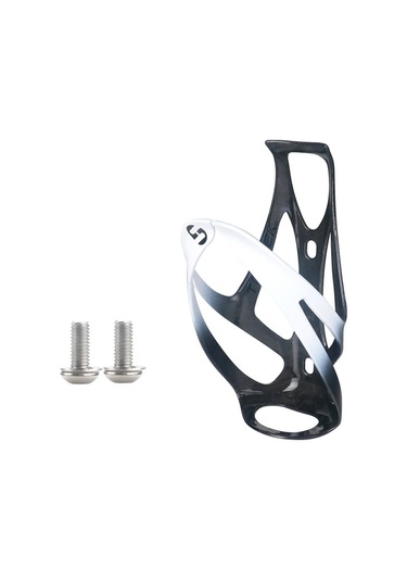 Toseek Açık Hava Bisiklet Karbon Fiber Açık Su Şişesi Tutucusu, Renk: Beyaz Parlak Çok Renkli