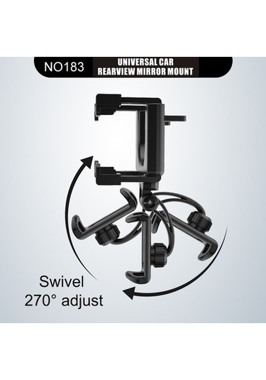 Joyhub 2& 39 Si 1 Arada Araba Dikiz Aynası Ve Telefon Sahibi Siyah Yok Havalandırma L2280q