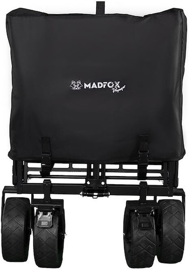 Madfox Voyager Katlanır Çok Amaçlı Yük Taşıma Arabası Vagon Siyah Siyah