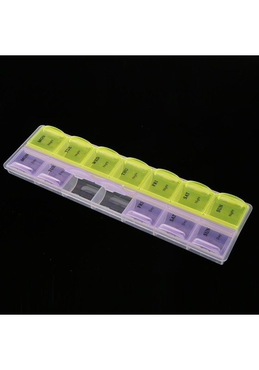 Suntek Haftalık 7 Günlük Tablet Hap Kutusu Tutucu İlaç Diğer