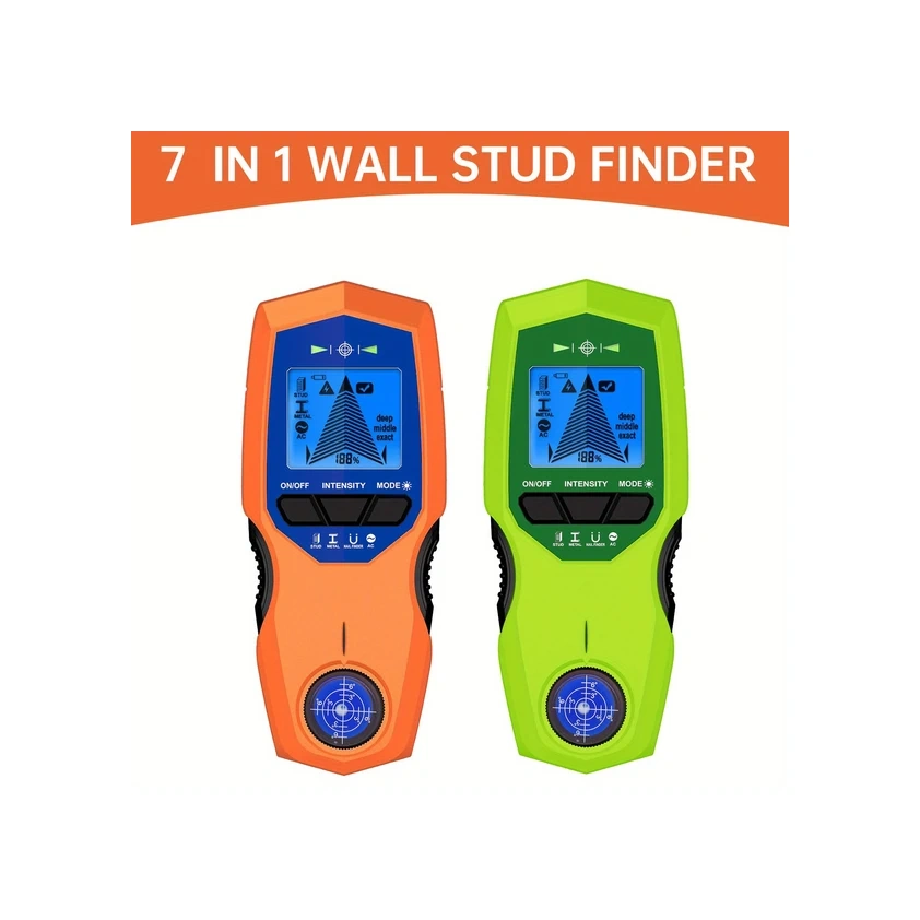 Willowhaven Turuncu 7'li1 Dedektör Metal Ahşap Kablolar Derin Tarama 2 36 İnç Seviye Kablo Uyarı