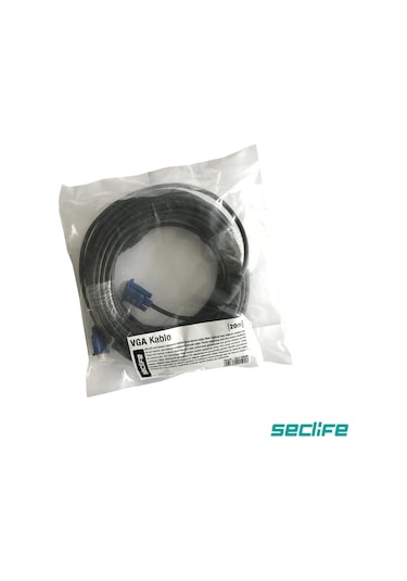 Seclife SLV-VG20 VGA Kablo 20 M