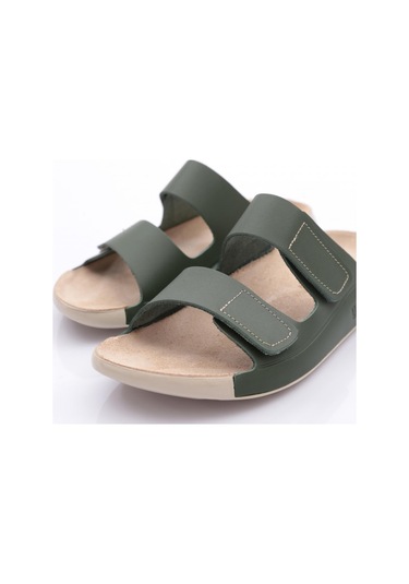 Dgn P27 Kadin Çift Bantli Terlik P27-1512-R0641 Haki