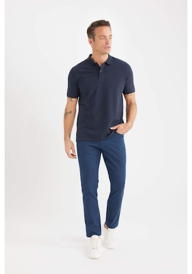 DeFacto %100 Pamuk Regular Fit Polo Yaka Kısa Kollu Basic Düz Pike Kumaş Tişört C1293AX25SPNV71 DeFacto %100 Pamuk Regular Fit Polo Yaka Kısa Kollu Basic Düz Pike Kumaş Tişört C1293AX25SPNV71