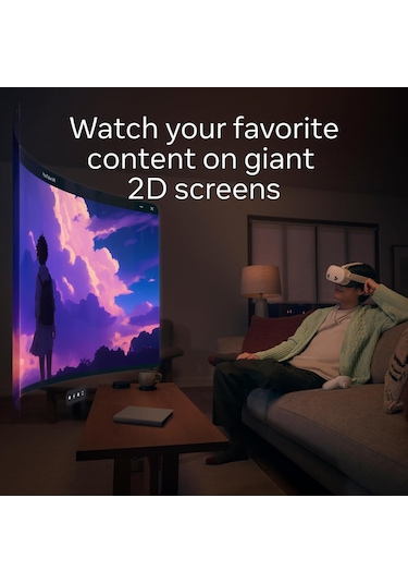 Meta Quest 3S 128 GB Sanal Gerçeklik Gözlüğü Beyaz